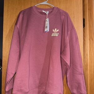 Adidas Women's Crewneck Sweater in Deep Purple